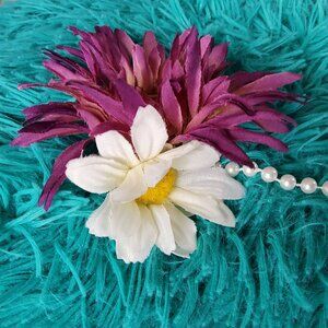 Artificial Flower Hair Clip